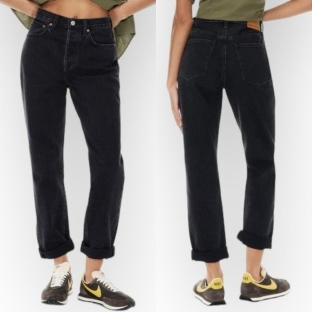 Denim Forum High Rise BF Loose size 30 Black